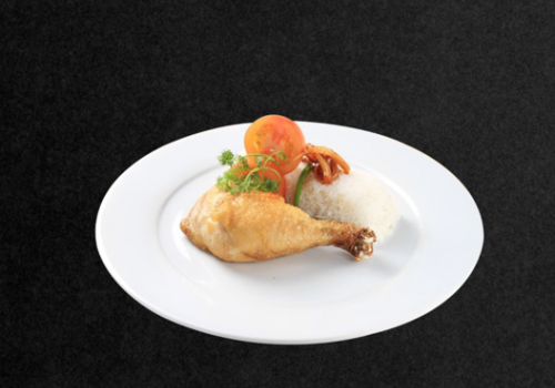 Cơm dĩa gà truyển thống