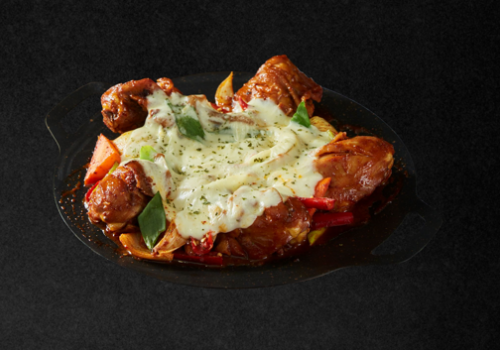 Canh gà cay phô mai sợ Mozzarella